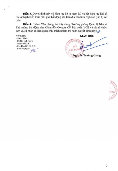 QUYẾT ĐỊNH ỦY QUYỀN THI SÁT HẠCH MÔI GIỚI BĐS – SỞ XÂY DỰNG TỈNH NGHỆ AN 2 QD uy quyen thi sat hach moi gioi BDS tai Nghe An 0912167788 0928070888...