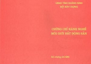 Quyết định công nhận kết quả thi sát hạch cấp chứng chỉ hành nghề Môi giới BĐS 2022 (đợt 1). 23 Chung chi moi gioi bds 0912167788..