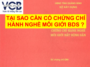 Tại sao cần có chứng chỉ hành nghề môi giới BDS? Giới thiệu khóa học chứng chỉ bất động sản online uy tín, chất lượng 2021 44 Khóa học môi giới bất động sản