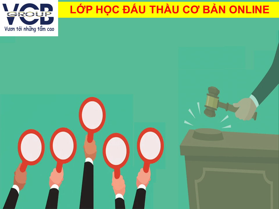 lớp học đấu thầu cơ bản online